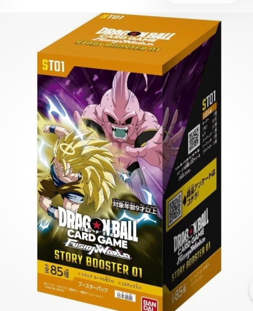 Dragon Ball Super Card Fusion World Story Booster ST01 JAP