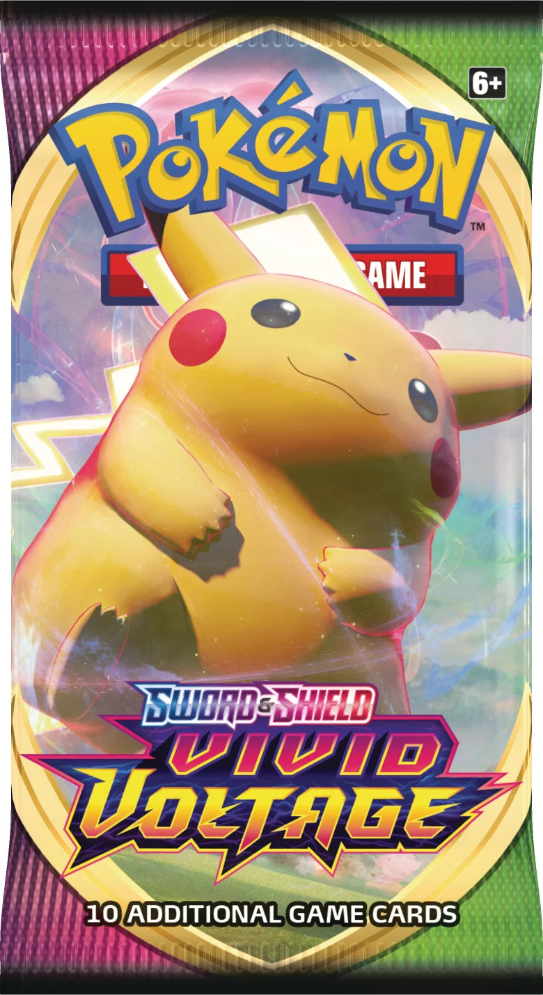 Pokemon-Sword&Shield-Vivid Voltage(Booster Pack)Random Art Work (English version)