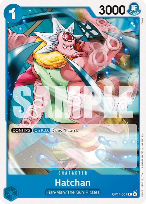 Hatchan-OP14-051(C) The Azure Sea's Seven