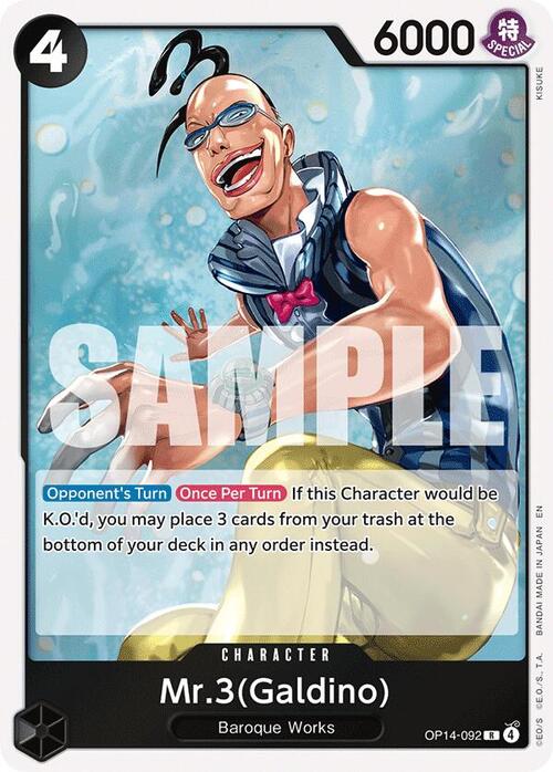 Mr.3(Galdino)-OP14-092(R) The Azure Sea's Seven