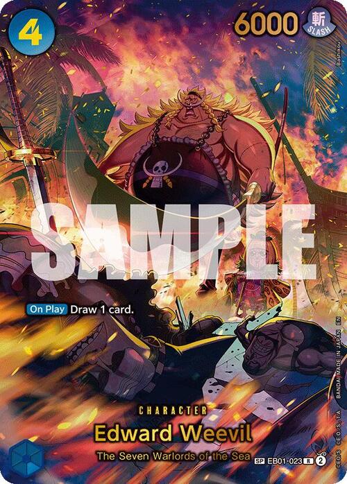 Edward Weevil-EB01-023(special rare) The Azure Sea's Seven