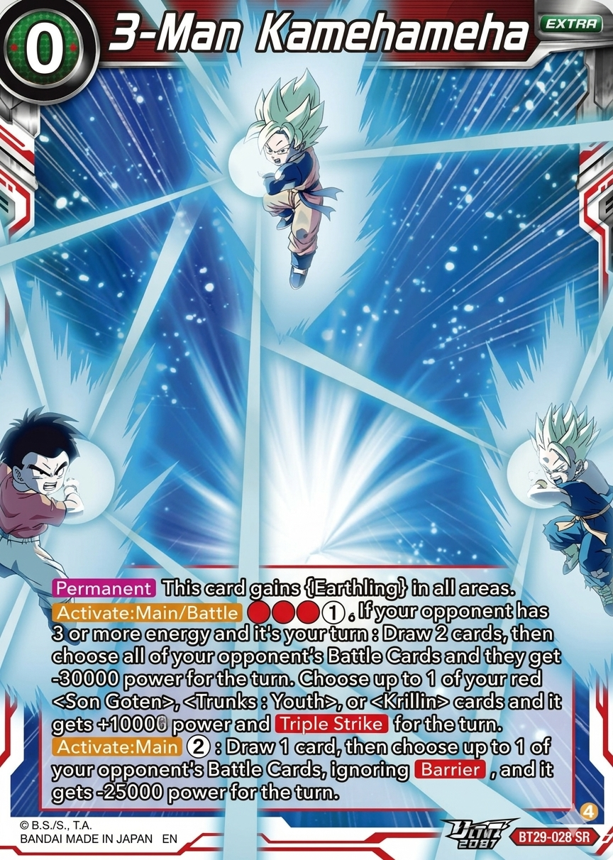 3-Man Kamehameha BT29-029 "SR"