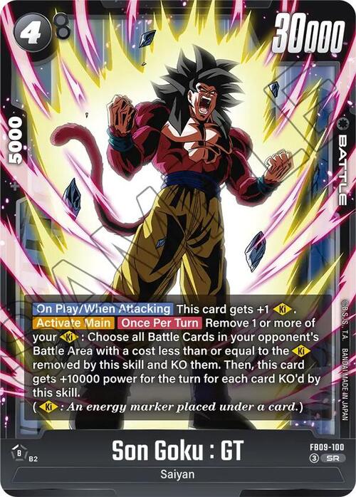 Son Goku:GT FB09-100 "SR