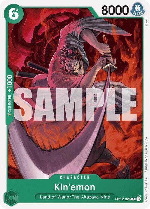 Kin'emon (OP12-025) - Legacy of the Master (C) [OP12-025]