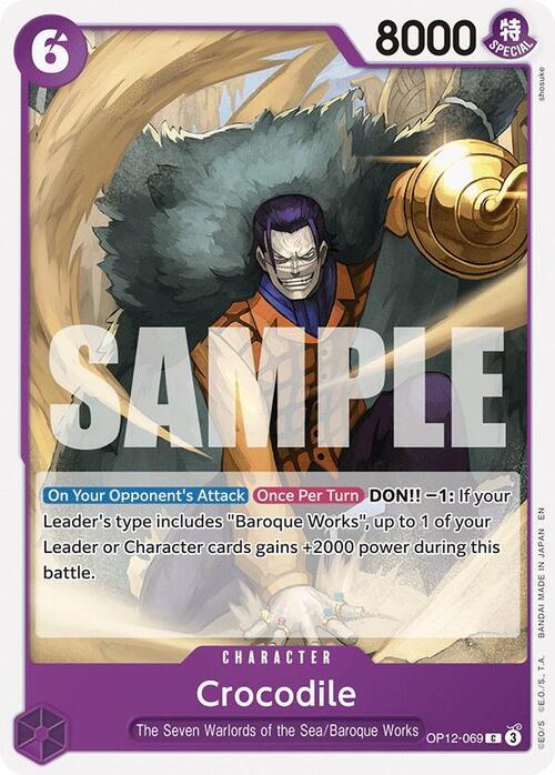 Crocodile (OP12-069) - Legacy of the Master ( C) [OP12-069]