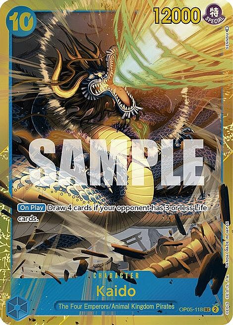 Kaido (OP05-118)- Awakening of the New Era (Secret Rare) [OP05-118]