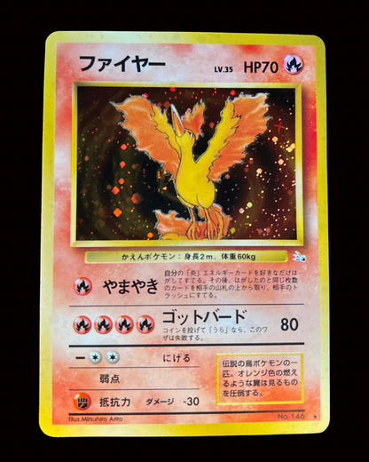 Moltres Holo (JP)-009-048-Near Mint