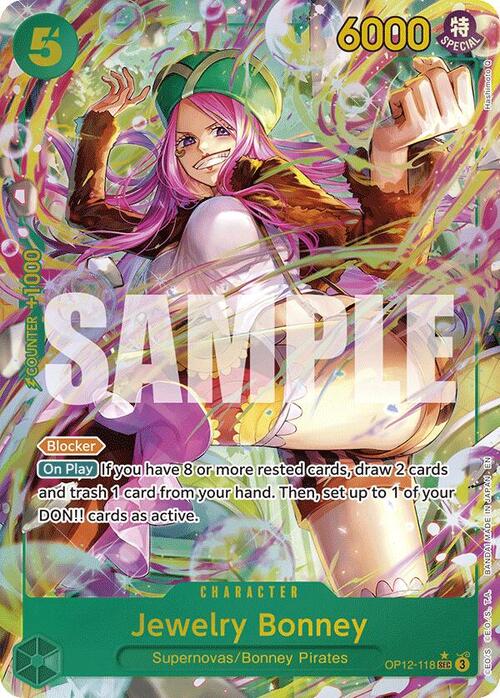 Jewelry Bonney (OP12-118) - Legacy of the Master (Secret Rare) [OP12-118]
