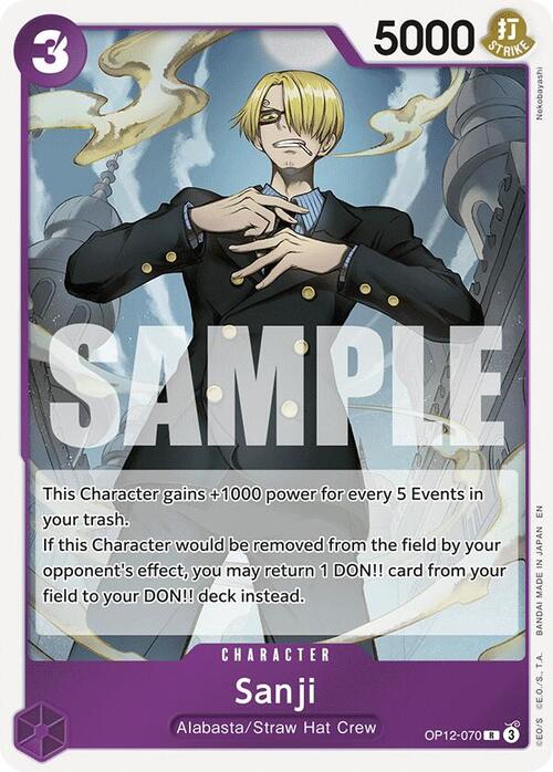 Sanji (OP12-070) - Legacy of the Master (R) [OP12-063]