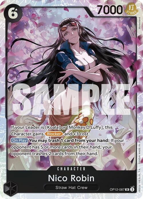 Nico Robin (OP12-087) - Legacy of the Master (Super Rare) [OP12-087]