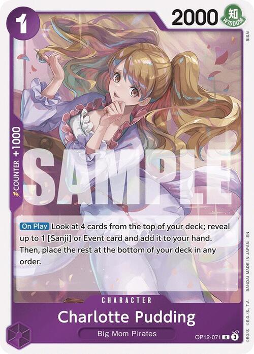 Charlotte Pudding (OP12-071) - Legacy of the Master (R) [OP12-071]