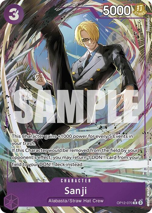 Sanji (OP12-070) - Legacy of the Master (R) [OP12-063]