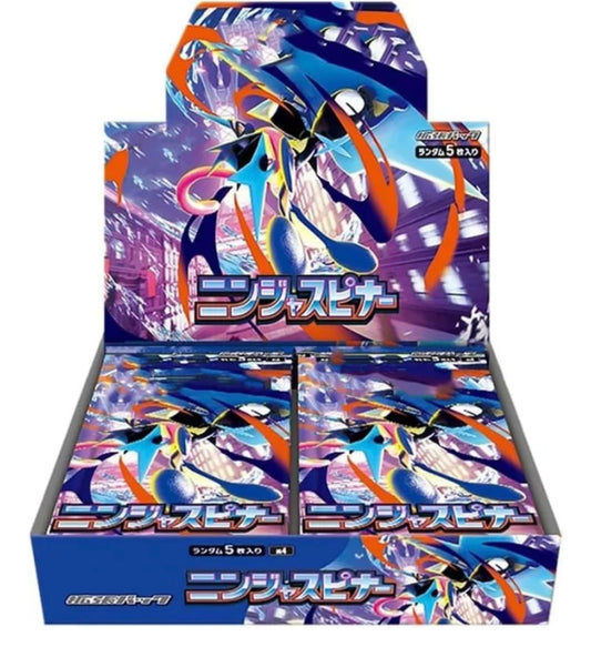 Pokemon Ninja Spinner Box da 30 Buste JAP