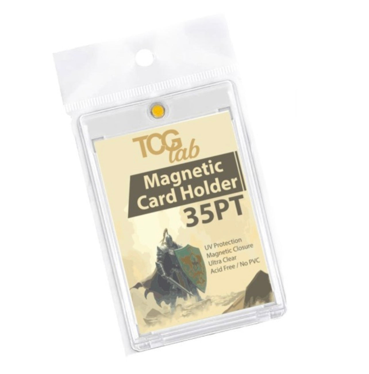 TCG LAB Case Protettivo 35pt per Carta Magnetico in Plexiglass