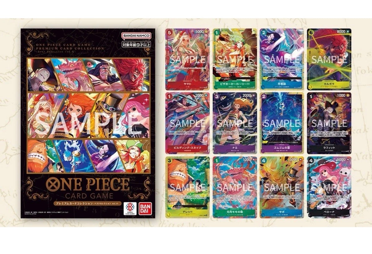 Gioco di Carte Japanese One Piece Premium Vol.4Card Collection -JAP