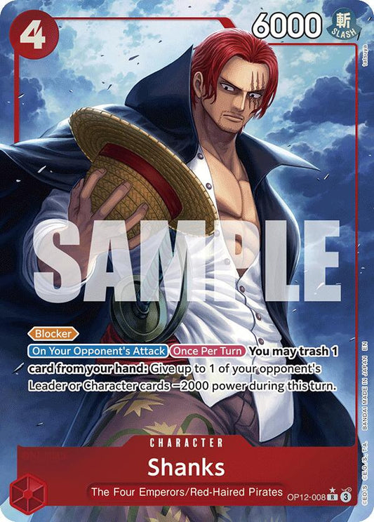 Shanks (OP12-008) - Legacy of the Master (R) [OP12-008]