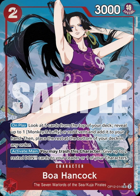 Boa Hancock (OP12-014) - Legacy of the Master (SR) [OP12-014]
