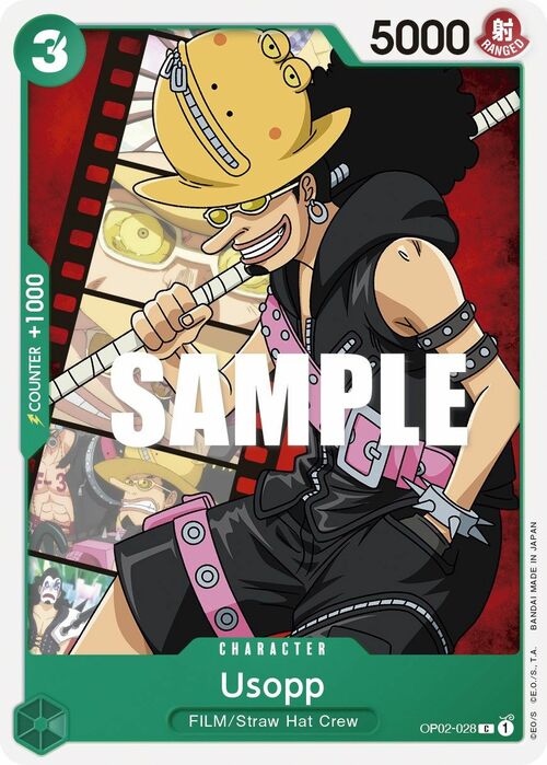 Usopp(OP02-028) - Paramount War (Common) [OP02-028]