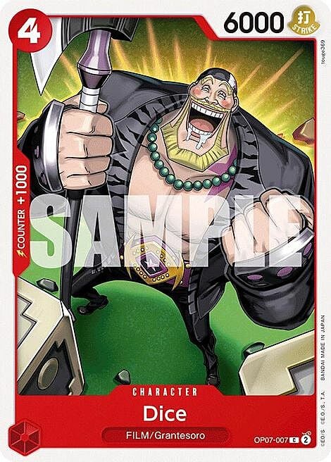 Dice (OP07-007) - 500 Years into the Future (C) [OP07-007]