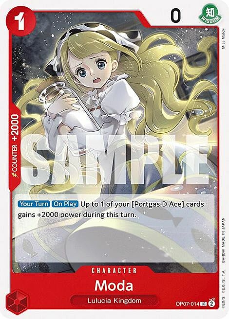 Moda (OP07-014) - 500 Years into the Future (UC) [OP07-014]