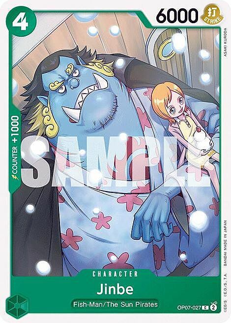 Jinbe (OP07-027) - 500 Years into the Future (C) [OP07-027]