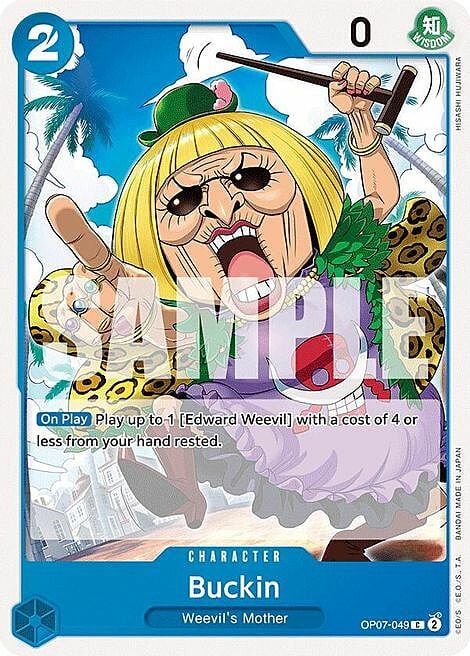 Buckin (OP07-049) - 500 Years into the Future (C) [OP07-049]