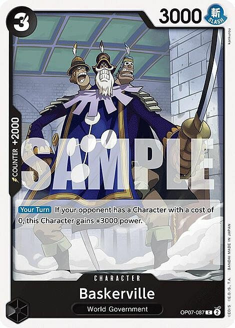 Baskerville (OP07-087) - 500 Years into the Future (C) [OP07-087]