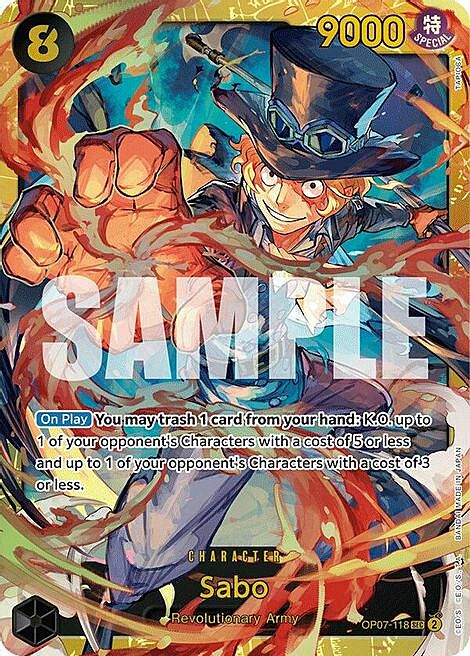 Sabo (OP07-118) - 500 Years into the Future (SEC) [OP07-118]