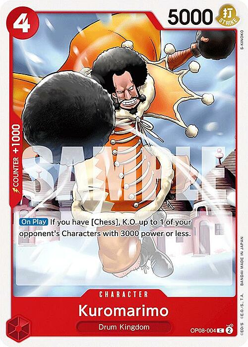 Kuromarimo (OP08-004) -Two Legends(C) [OP08-004]