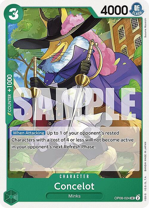 Concelot (OP08-024) -Two Legends(UC) [OP08-024]
