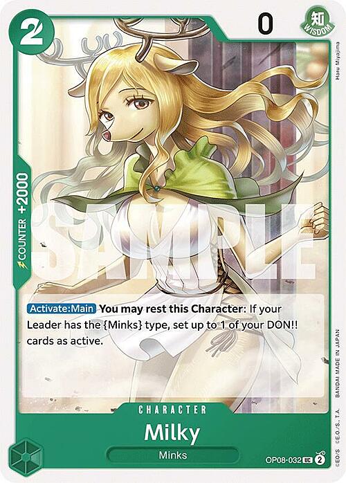 Milky (OP08-032) -Two Legends(UC) [OP08-032]