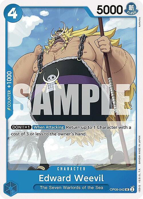 Edward Weevil (OP08-042) -Two Legends(UC) [OP08-042]