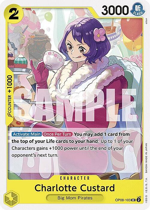 Charlotte Custard (OP08-103) -Two Legends(UC) [OP08-103]