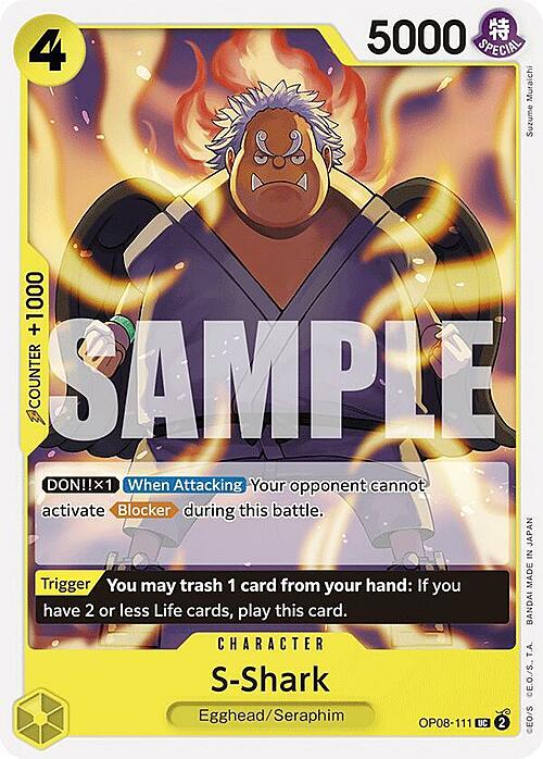 S-Shark (OP08-111) -Two Legends(UC) [OP08-111]