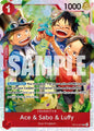 Ace&Sabo&Luffy (OP13-007) - Carrying on his Will (SR) [OP13-007]