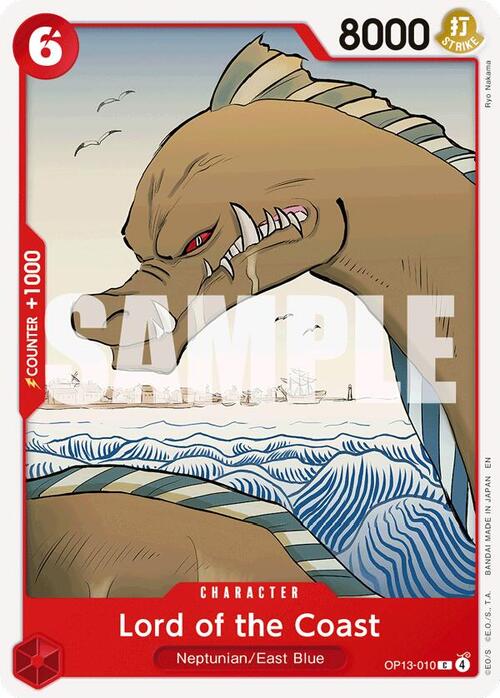 Lord of the Coast (OP13-010) - Carrying on his Will (C) [OP13-010]