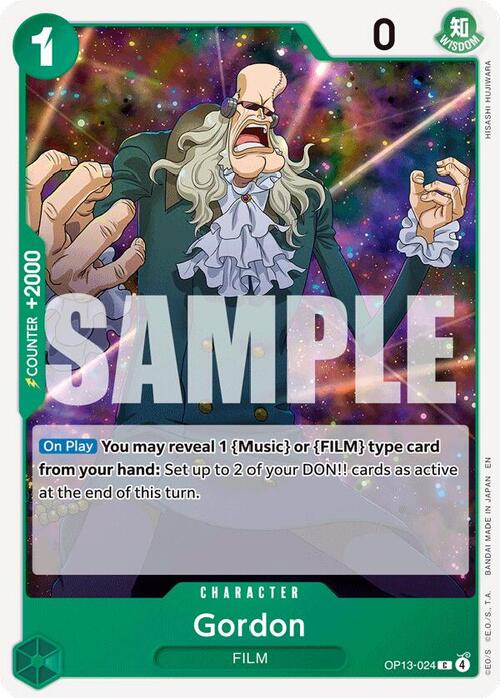 Gordon (OP13-024) - Carrying on his Will (C) [OP13-024]