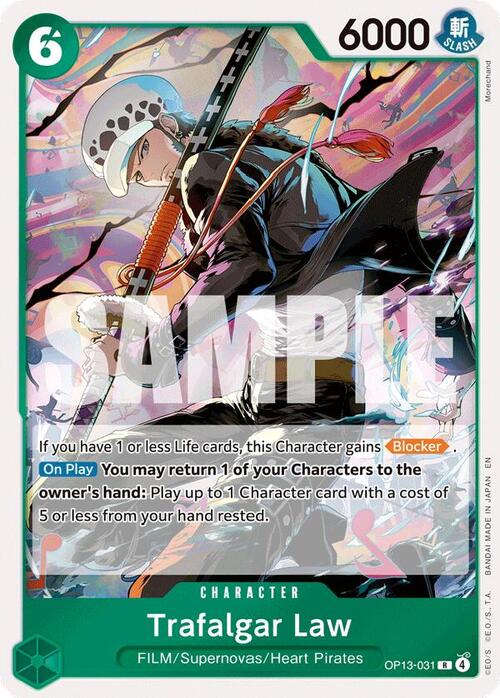 Trafalgar Law (OP13-031) - Carrying on his Will (R) [OP13-031]