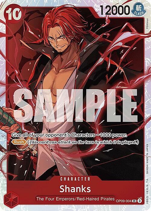 Shanks (OP09-004) -Emperors in the New World(SR) [OP09-004]