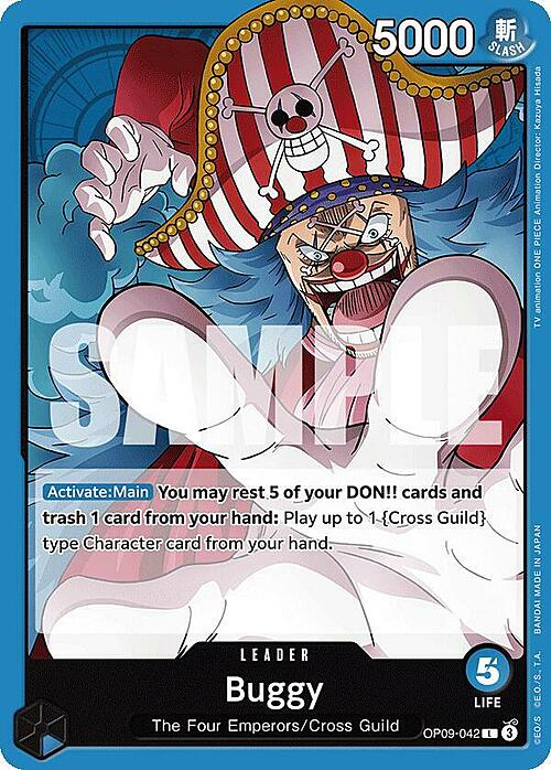 Buggy (OP09-042) -Emperors in the New World(L) [OP09-042]