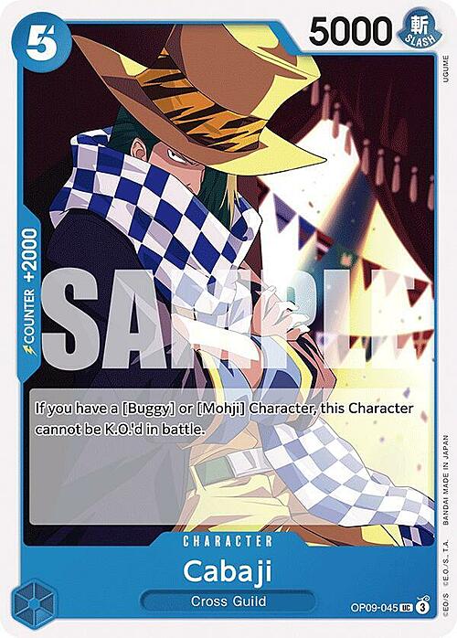 Cabaji (OP09-045) -Emperors in the New World(UC) [OP09-045]
