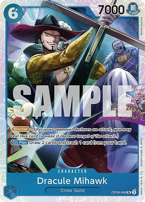 Dracule Mihawk(OP09-048) -Emperors in the New World(SR) [OP09-048]