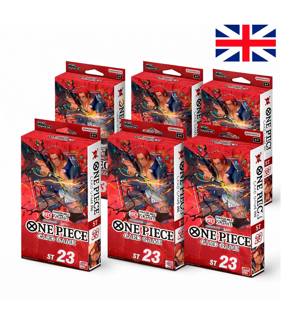 One Piece Card Game - Starter Deck Shanks [ST-23] - Eng Version (PREORDER)