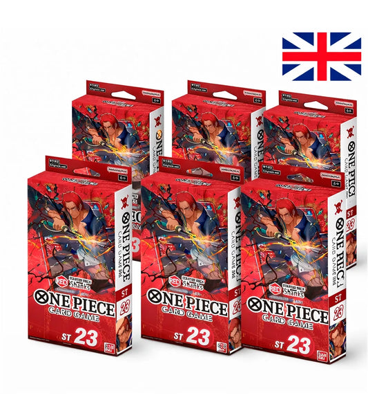 One Piece Card Game - Starter Deck Shanks [ST-23] - Eng Version (PREORDER)