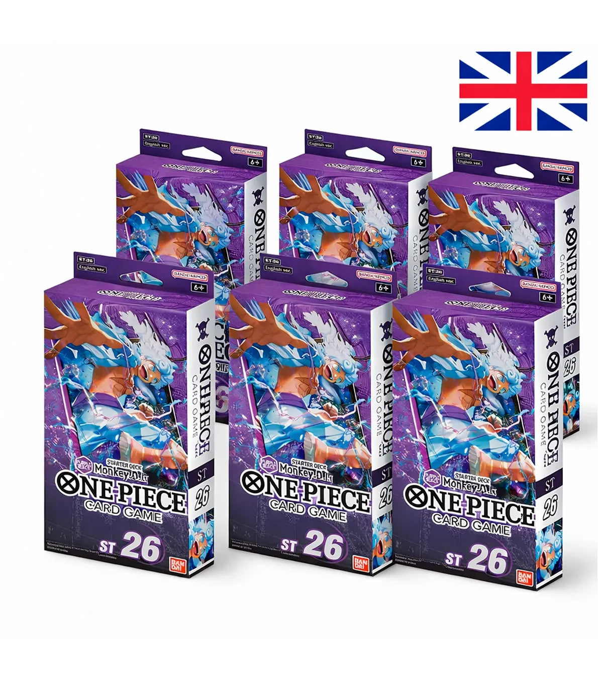 One Piece Card Game - Starter Deck Monkey D. Luffy [ST-26] - Eng Version (PREORDER)