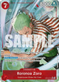 Roronoa Zoro OP-The Azure Sea's Seven (OP14-015) (R) [Alternative Art]