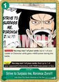 Strive to Surpass Me,Roronoa Zoro!!! OP-14The Azure Sea's Seven (OP14-036) (C)
