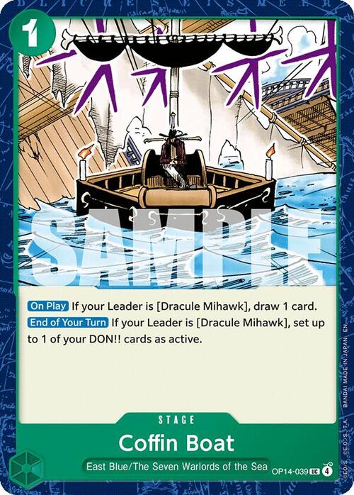 Coffin Boat OP-14The Azure Sea's Seven (OP14-039) (UC)