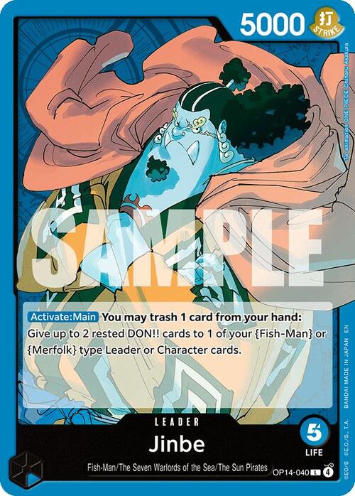 Jinbe-OP14-040(L) The Azure Sea's Seven