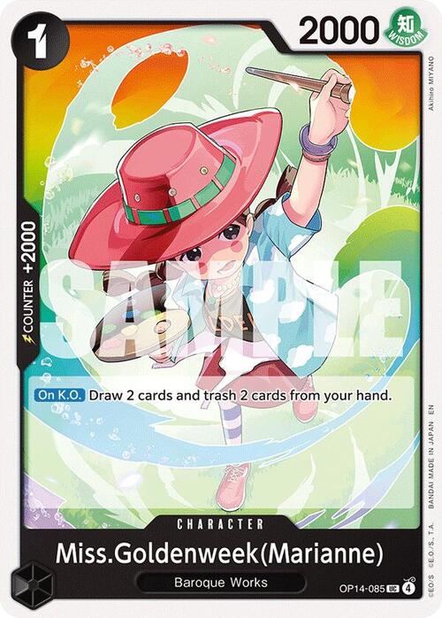 Miss.Goldenweek(Marianne)-OP14-085(UC) The Azure Sea's Seven